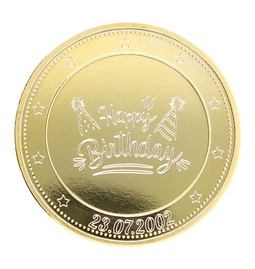 The perfect engraving coin