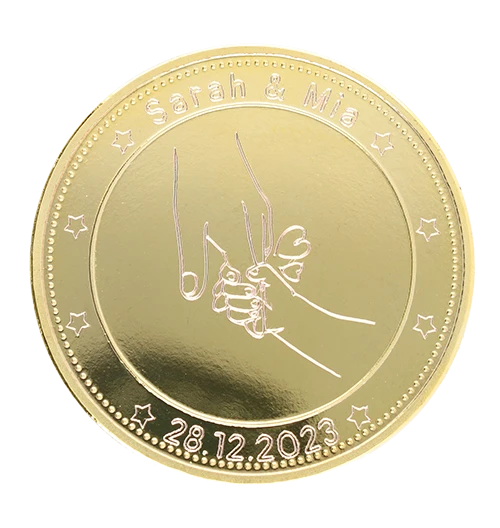 The perfect engraving coin