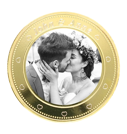Printing wedding coin